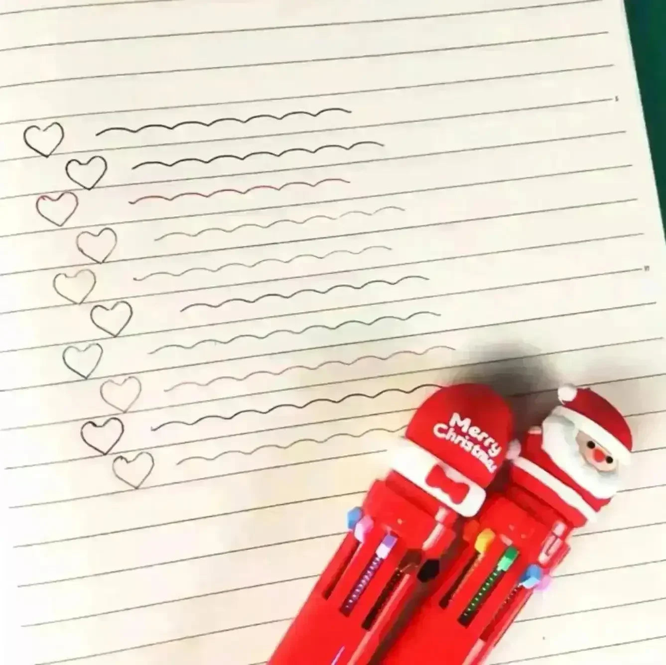 Christmas Theme Multi-Color Pen - Bear Hugs