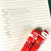 Christmas Theme Multi-Color Pen - Bear Hugs