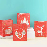 Christmas Theme Paper Gift Bag - Bear Hugs
