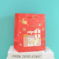 Christmas Theme Paper Gift Bag - Bear Hugs