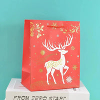 Christmas Theme Paper Gift Bag - Bear Hugs