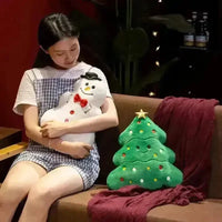 Christmas Tree and Snowman Plushies (35 cm) - Bear Hugs