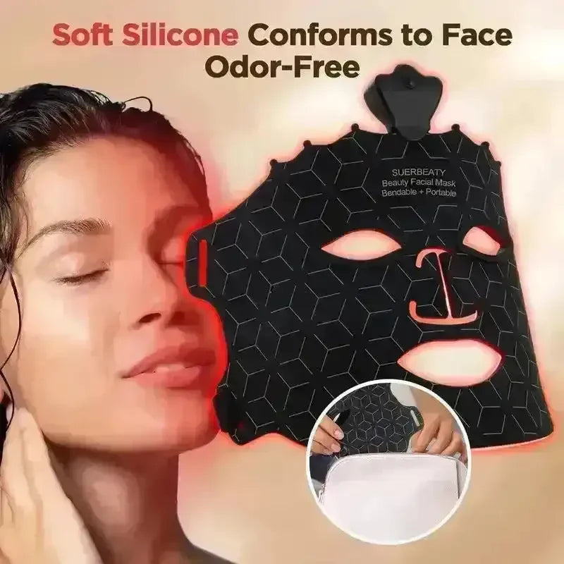 Chromotherapy Ultra Light LED Facial Mask - Bear Hugs