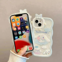 Cinnamoroll Bow Bracket Phone Case (For iPhones) - Bear Hugs
