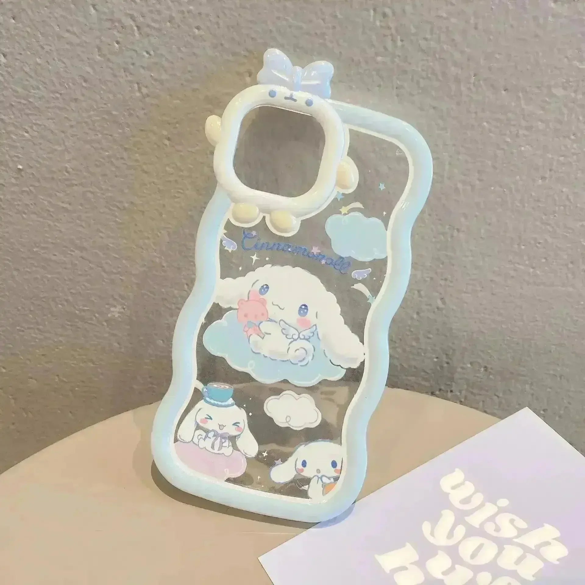 Cinnamoroll Bow Bracket Phone Case (For iPhones) - Bear Hugs