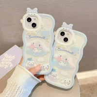 Cinnamoroll Bow Bracket Phone Case (For iPhones) - Bear Hugs