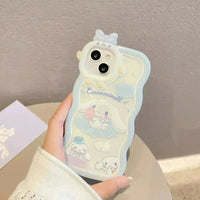Cinnamoroll Bow Bracket Phone Case (For iPhones) - Bear Hugs