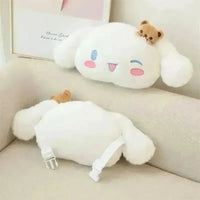 Cinnamoroll Car Headrest and Back Pillow - Bear Hugs
