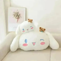 Cinnamoroll Car Headrest and Back Pillow - Bear Hugs