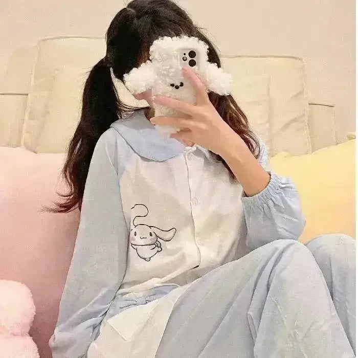 Cinnamoroll Cloud Comfort Pajama Set - Bear Hugs