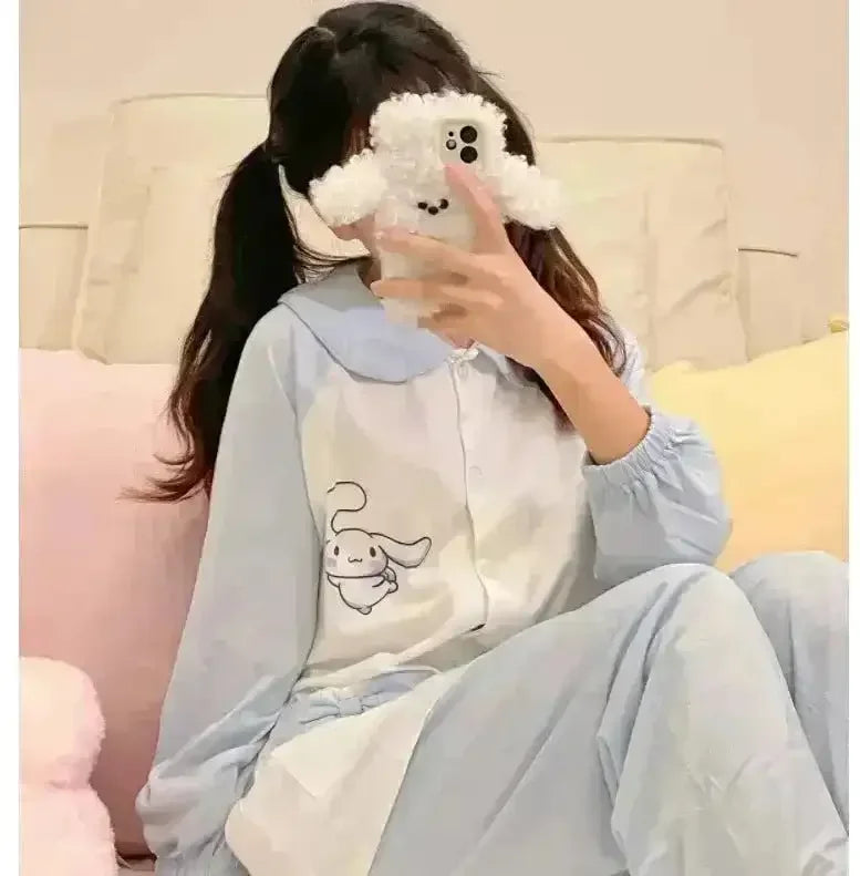 Cinnamoroll Cloud Comfort Pajama Set - Bear Hugs