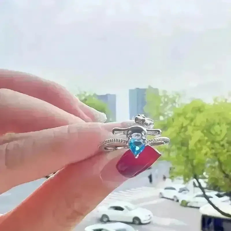 Cinnamoroll Heart of the Ocean Ring - Bear Hugs