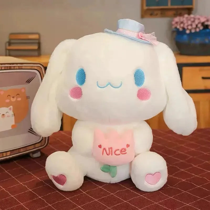 Cinnamoroll Nice Blossom Plush Toy - Bear Hugs