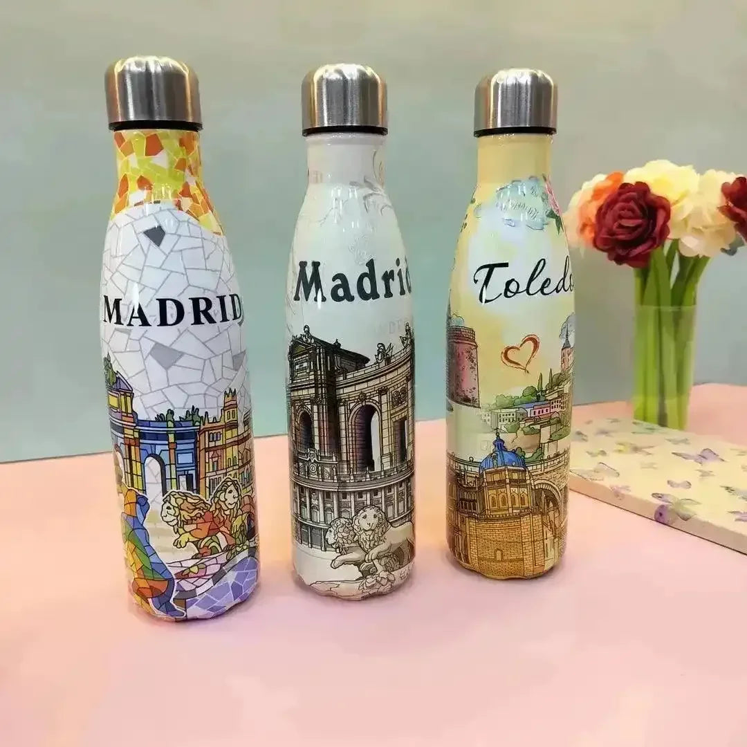 City Heritage Cola Metal Water Bottle (500 ml) - Bear Hugs