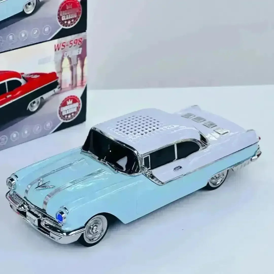 Classic Car Shaped Bluetooth Speaker - Bear Hugs
