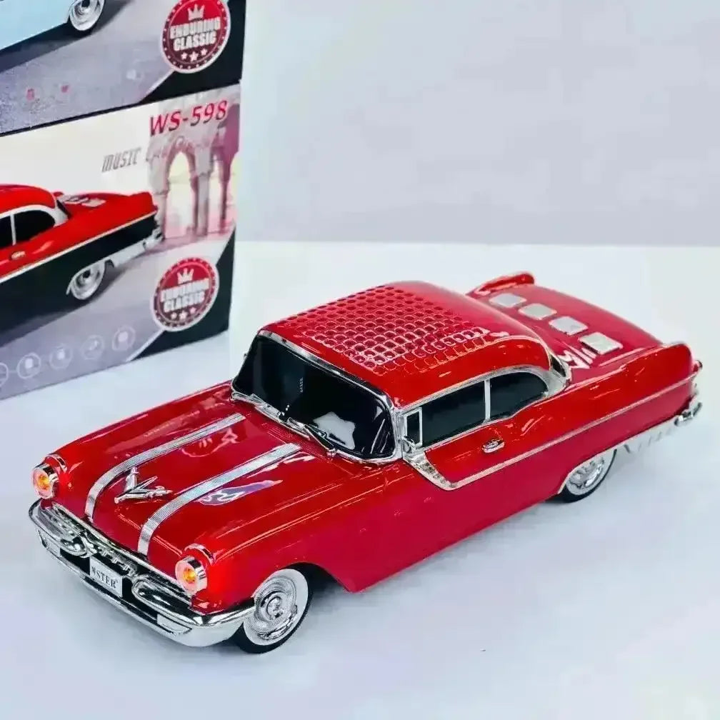 Classic Car Shaped Bluetooth Speaker - Bear Hugs