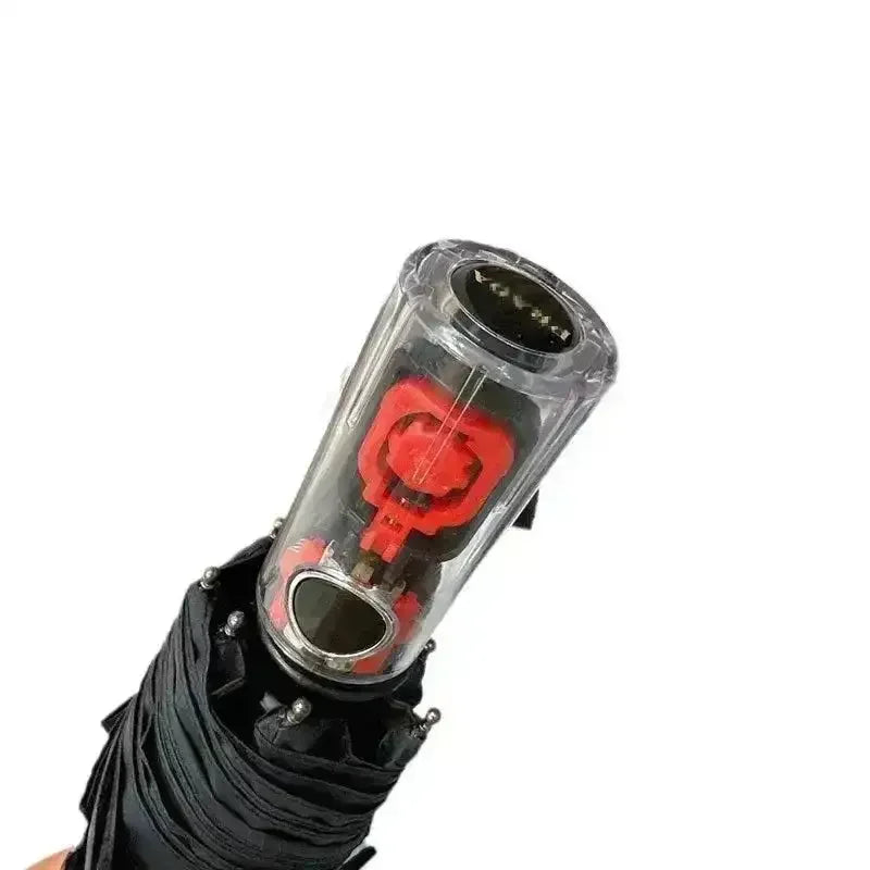 Classic Luxury Black Mini Umbrella - Bear Hugs