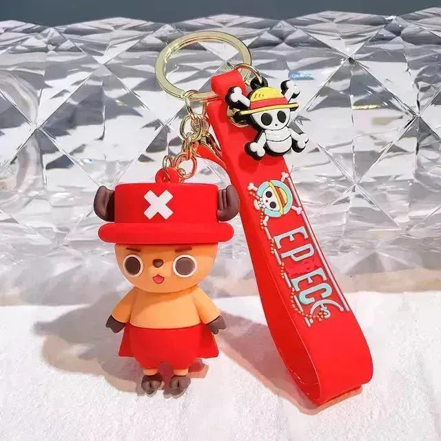 Classic One Piece 3D Keychain - Bear Hugs