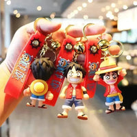 Classic One Piece 3D Keychain - Bear Hugs