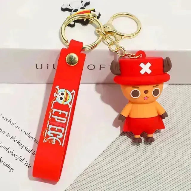 Classic One Piece 3D Keychain - Bear Hugs