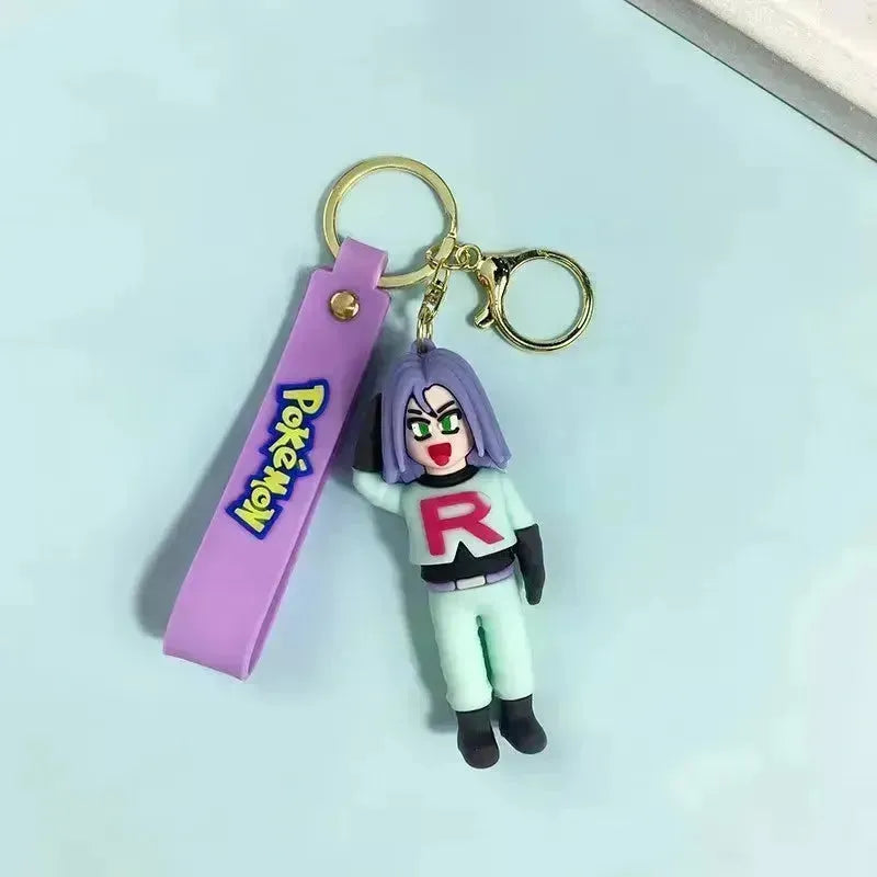 Classic Pokémon Character 3D keychain - Bear Hugs