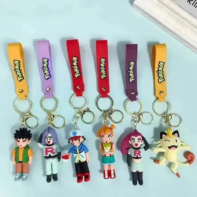 Classic Pokémon Character 3D keychain - Bear Hugs