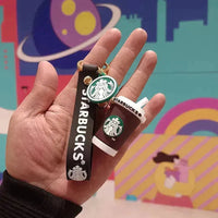 Classic Starbucks 3D Keychain - Bear Hugs