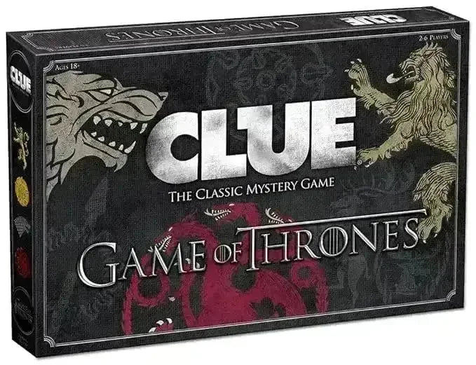 Clue Game of Thrones Board Game - Bear Hugs