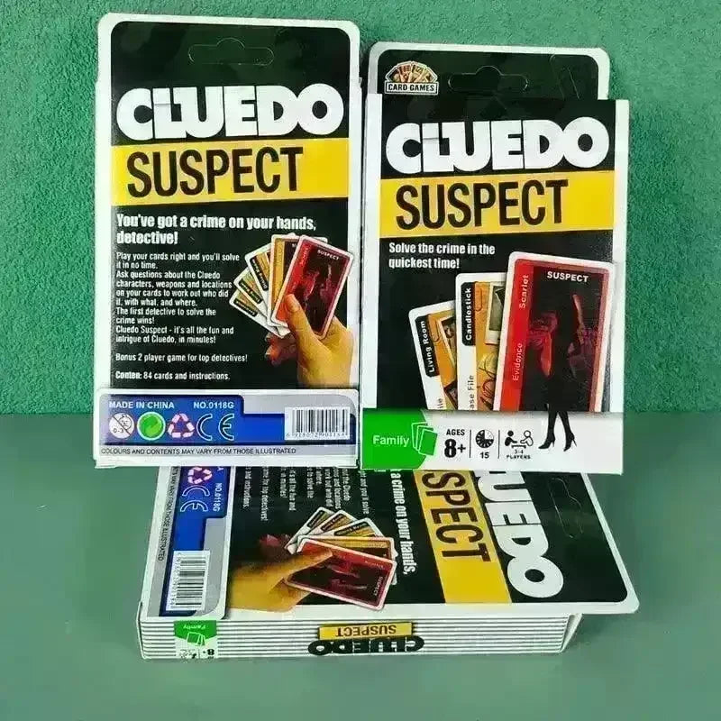 Cluedo Suspect Card Game - Bear Hugs