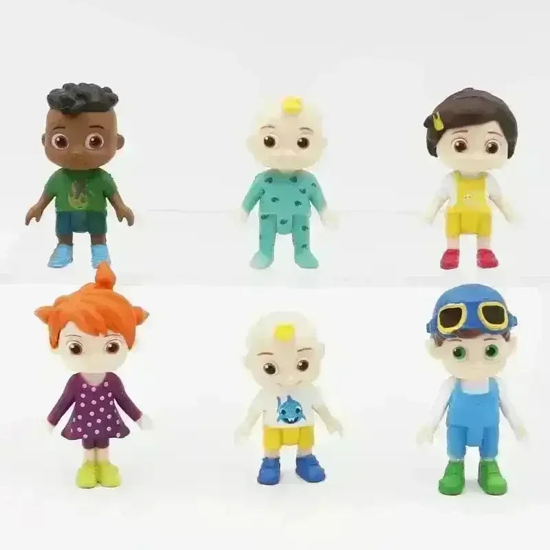 Cocomelon Babies Little Figurines (6 Pcs) - Bear Hugs