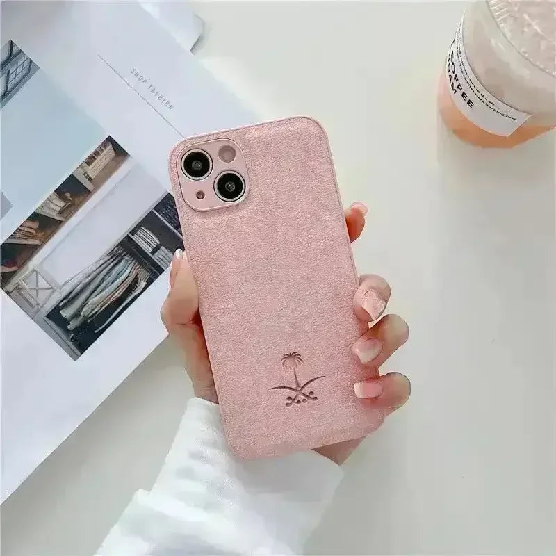 Coconut Tree Leather Case (For iPhones) - Bear Hugs