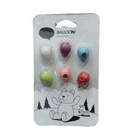 Colorful Balloon Fridge Magnet Set (Set of 6) - Bear Hugs