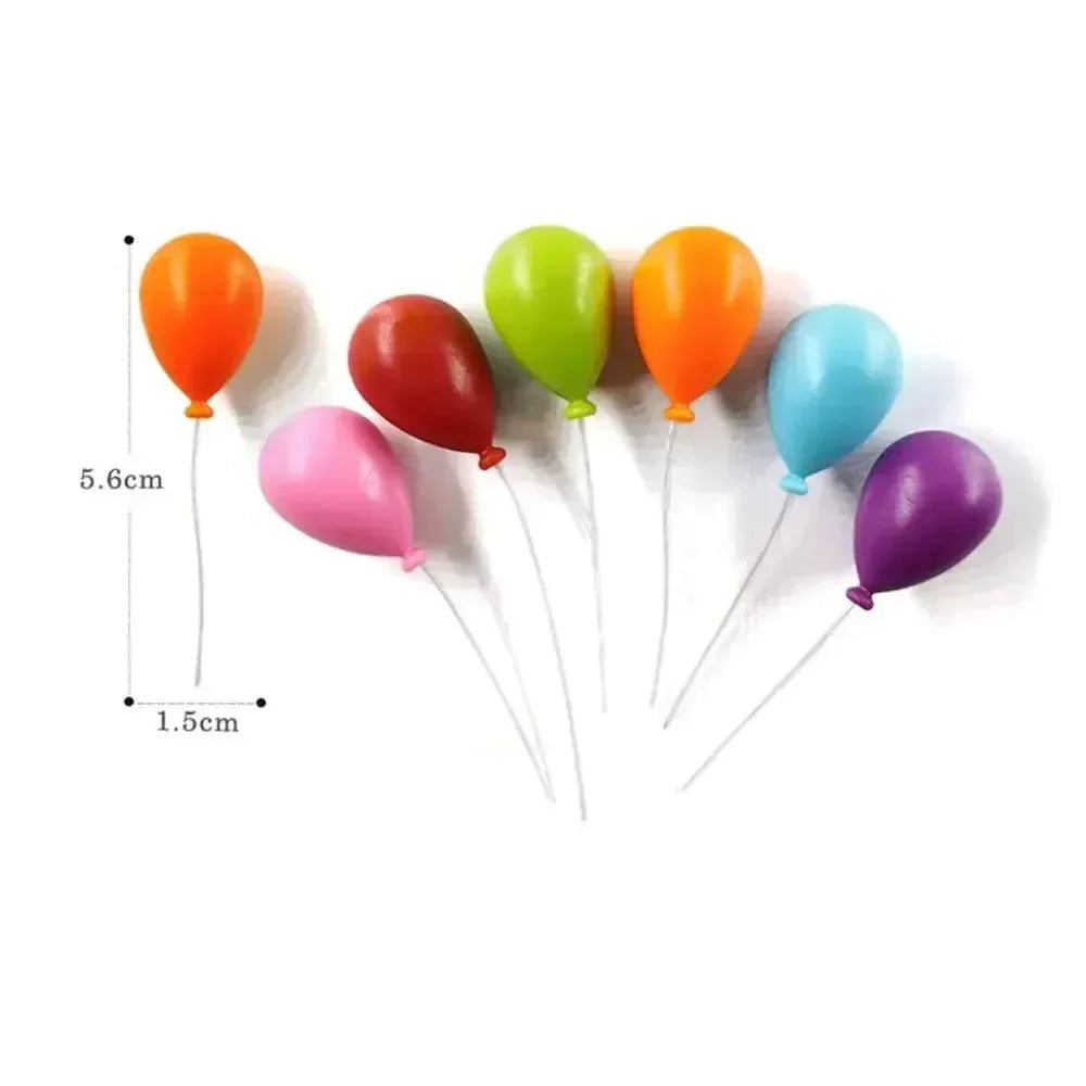 Colorful Balloon Fridge Magnet Set (Set of 6) - Bear Hugs
