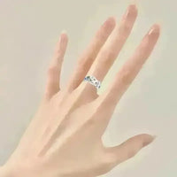 Colorful Paw Print Alloy Ring - Bear Hugs