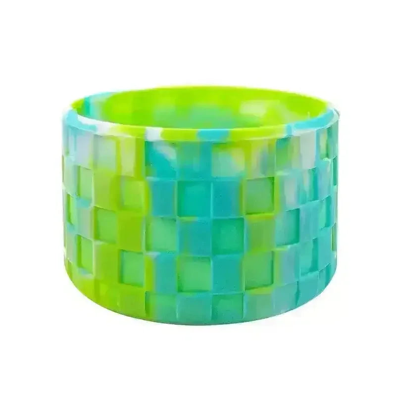 Colourful Grid Bottom Sleeve For Stanley Cup - Bear Hugs