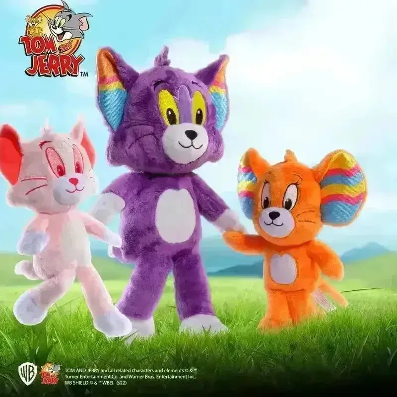 Colourful Tom & Jerry Plushies - Bear Hugs