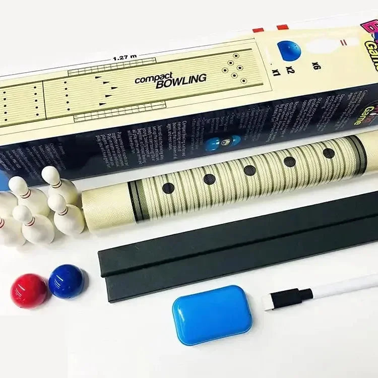 Compact Bowling Indoor Game - Bear Hugs