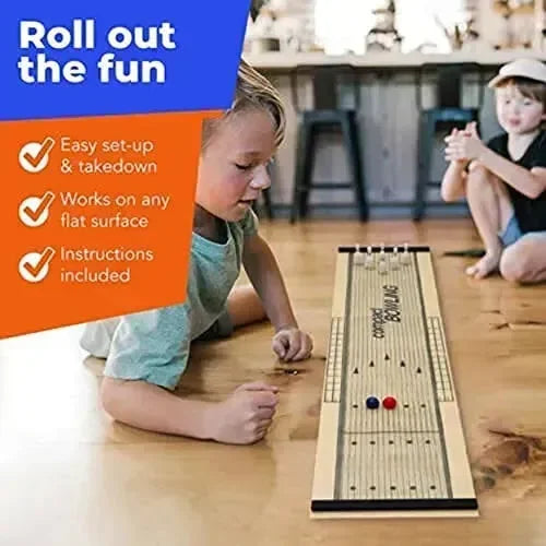 Compact Bowling Indoor Game - Bear Hugs