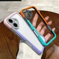 Contrast Splice Color Frame Case (For iPhones) - Bear Hugs