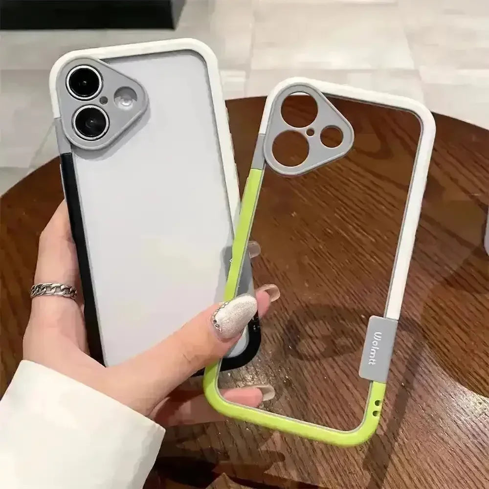 Contrast Splice Color Frame Case (For iPhones) - Bear Hugs