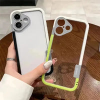 Contrast Splice Color Frame Case (For iPhones) - Bear Hugs