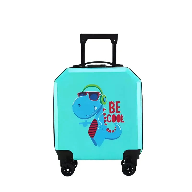 Cool Cartoon Kids Check-in Suitcase - Bear Hugs