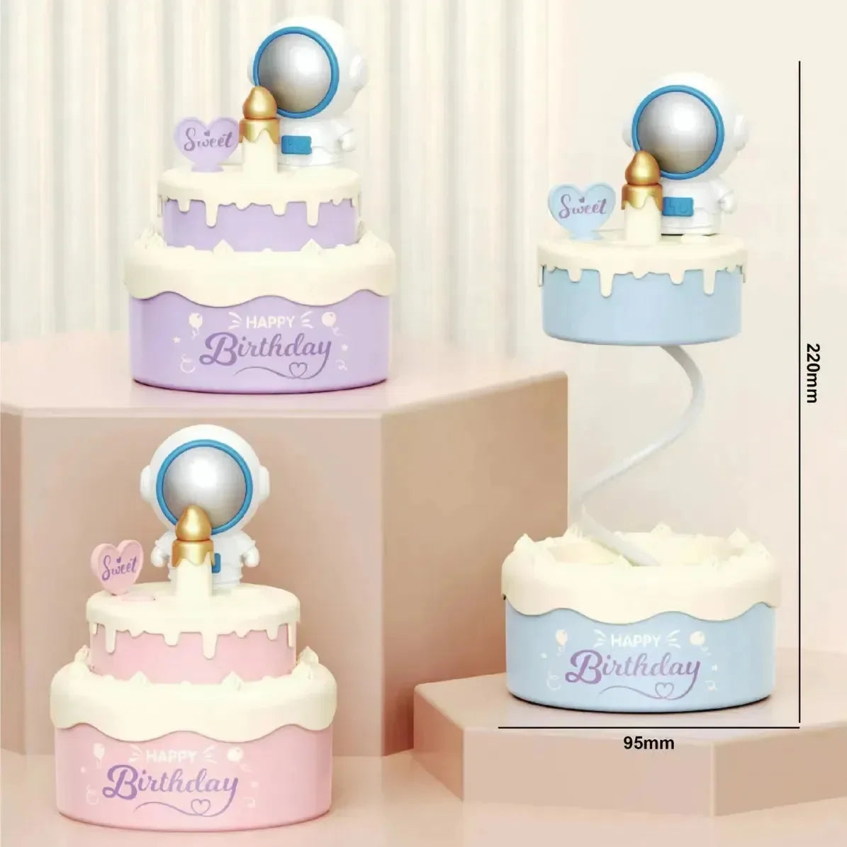 Cosmic Cadet Astronaut Desk Lamp - Bear Hugs