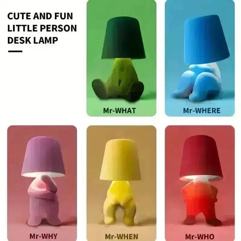 Cosmic Thinkers Colourful Night Lamp - Bear Hugs