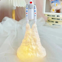 Cosmic Voyage Rocket LED Lamp - Bear Hugs