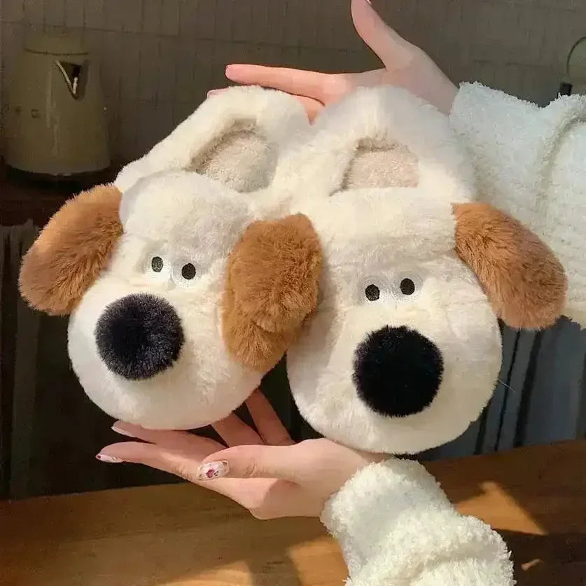 Cozy Paws Plush Slippers - Bear Hugs