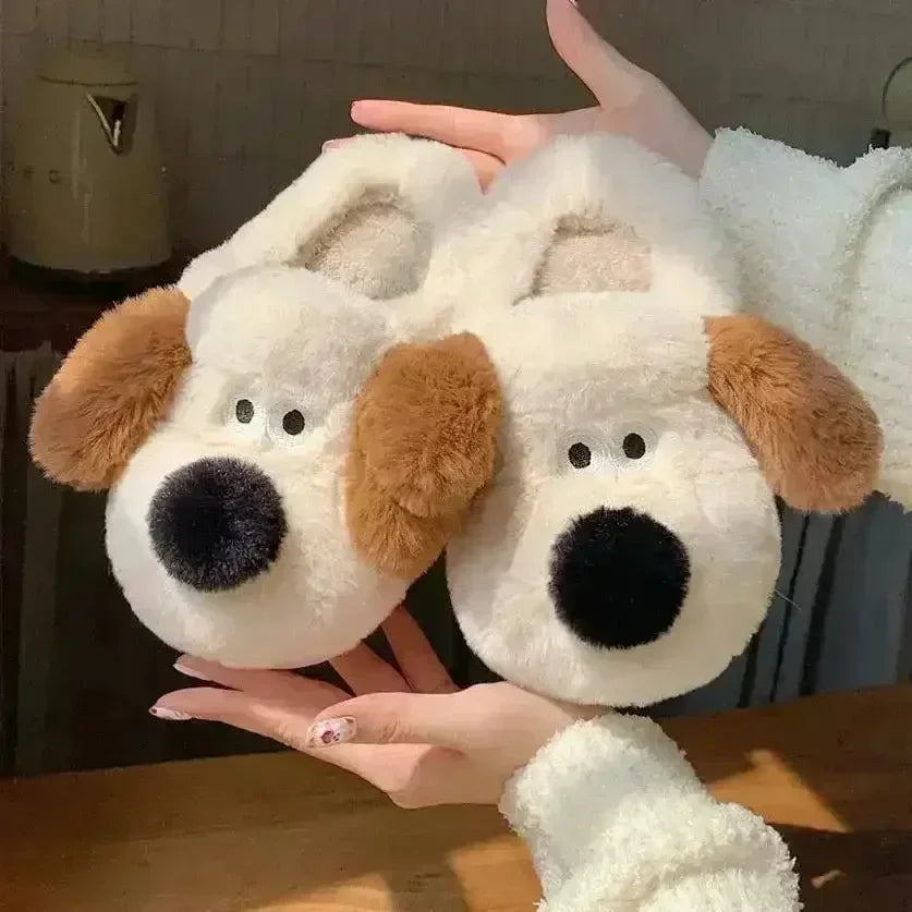 Cozy Paws Plush Slippers - Bear Hugs