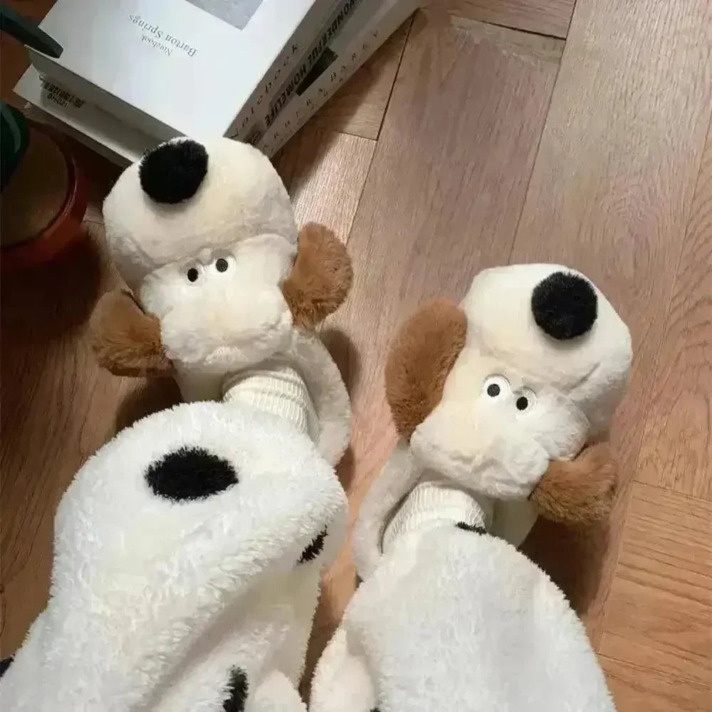 Cozy Paws Plush Slippers - Bear Hugs