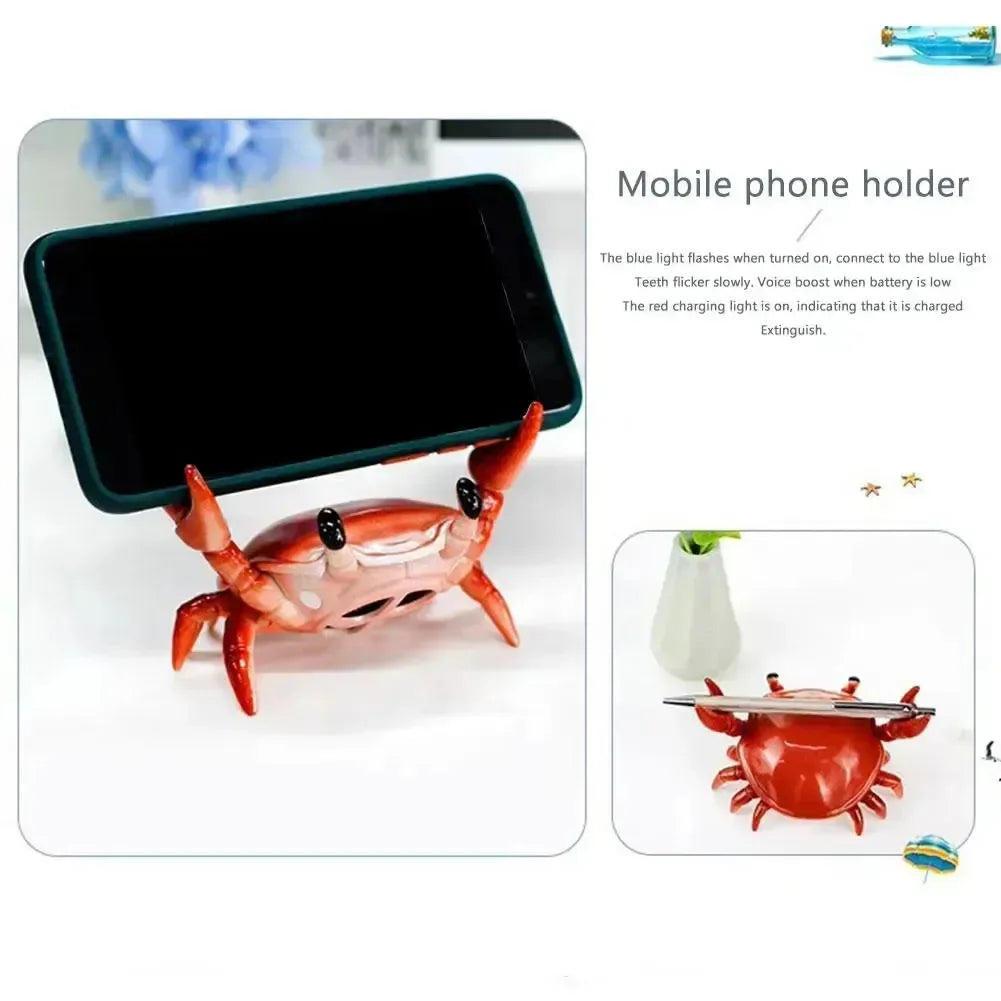 Crabby Tunes Bluetooth Speaker & Phone Stand - Bear Hugs