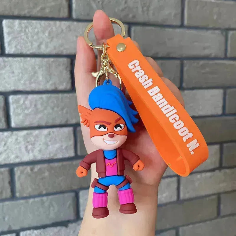 Crash Bandicoot 3D Keychain - Bear Hugs